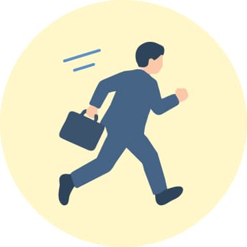 現地へすぐに駆けつける